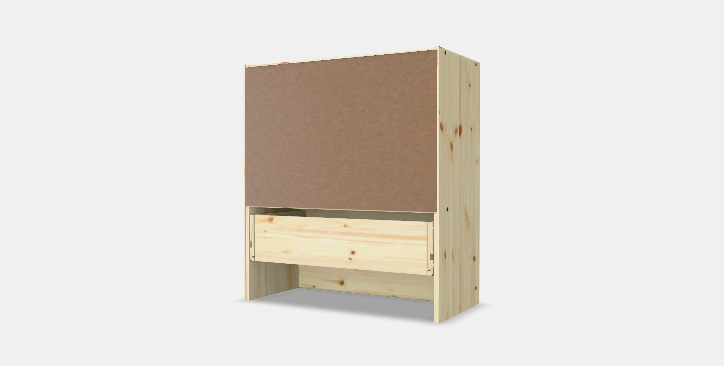 RAST Chest of 3 drawers Low-poly 3D model_5