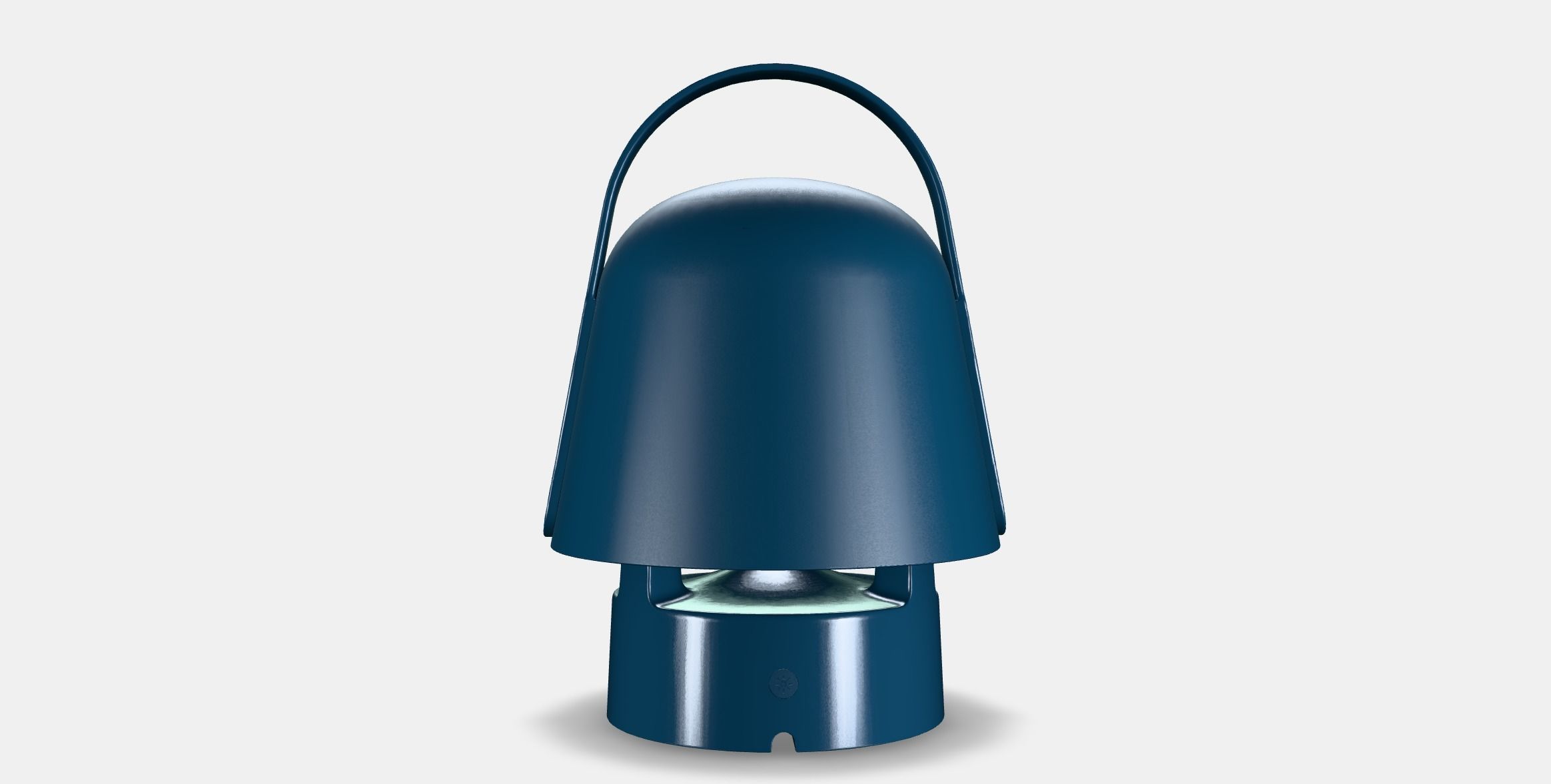 VAPPEBY Bluetooth speaker lamp Low-poly 3D model_14