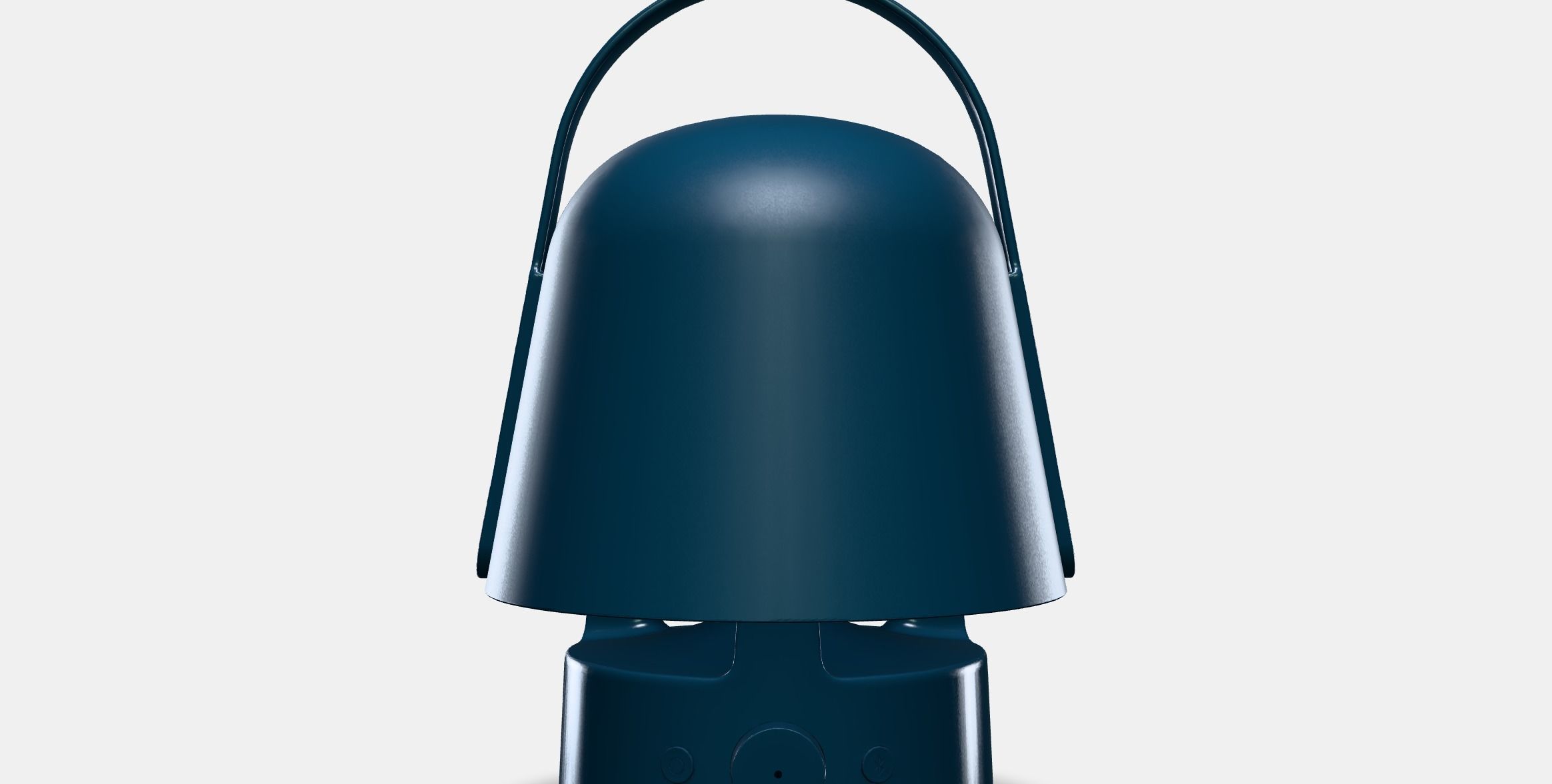 VAPPEBY Bluetooth speaker lamp Low-poly 3D model_9