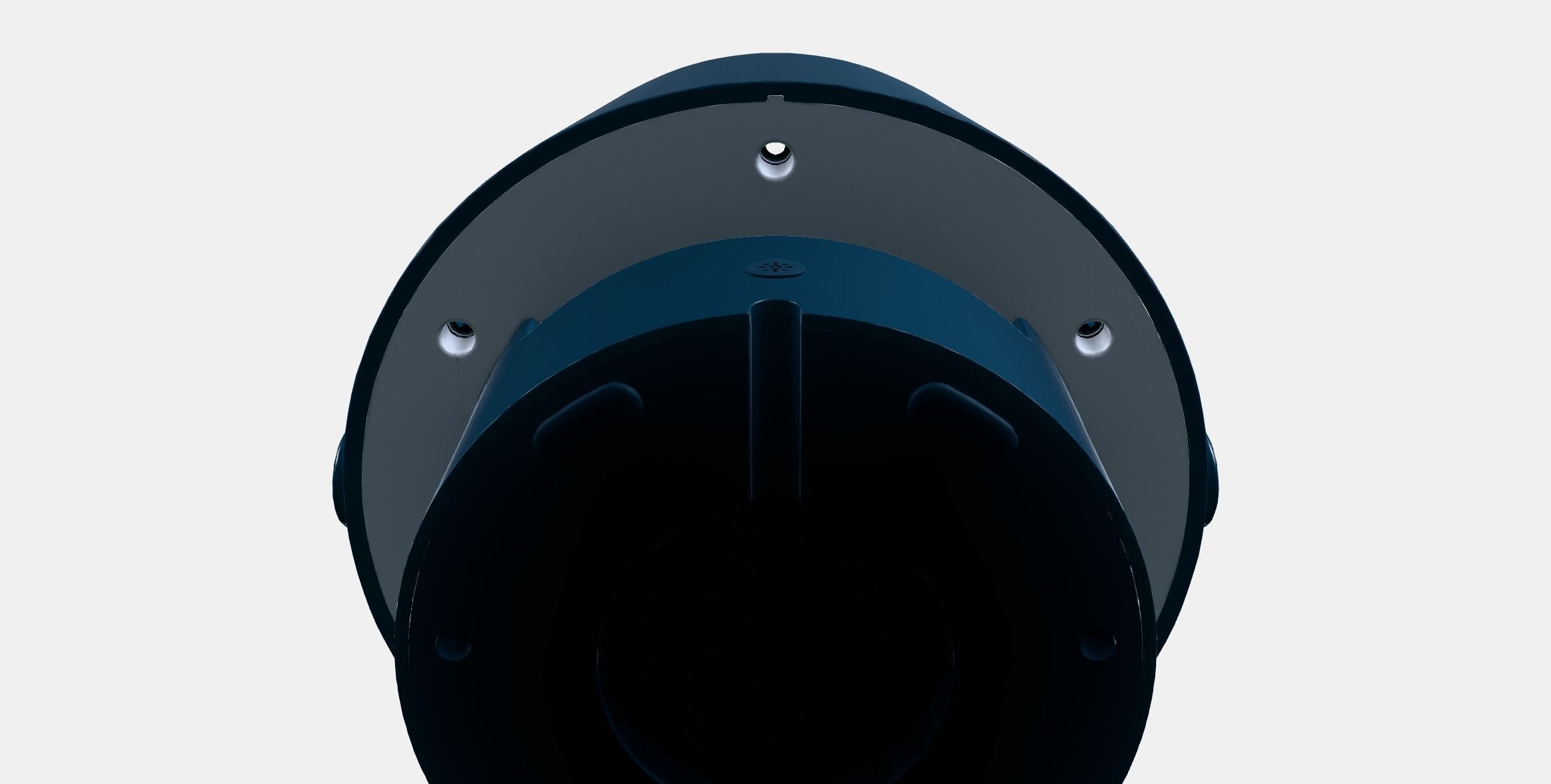 VAPPEBY Bluetooth speaker lamp Low-poly 3D model_6