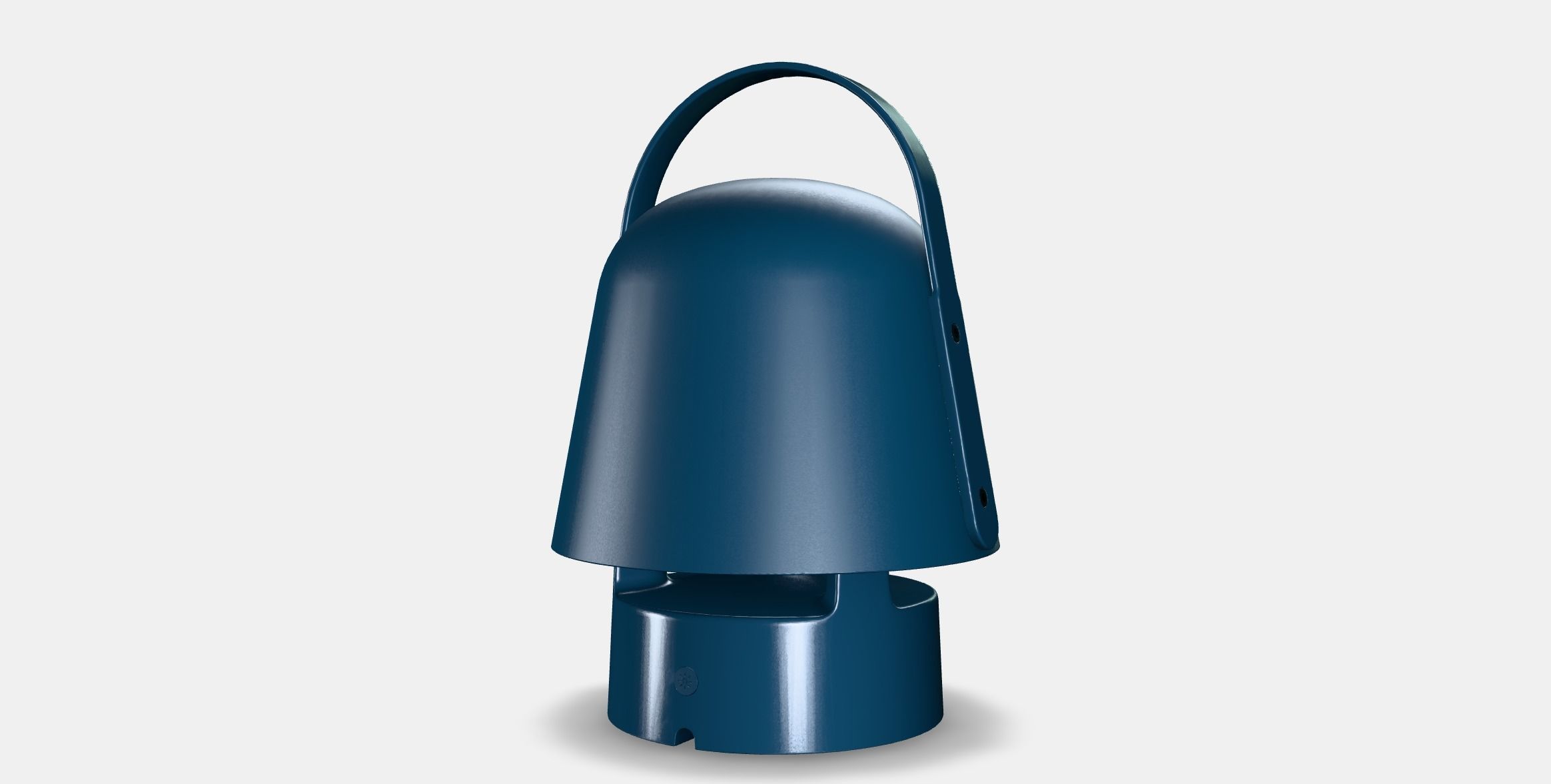 VAPPEBY Bluetooth speaker lamp Low-poly 3D model_3