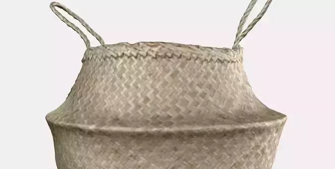 FLADIS Basket Low-poly 3D model