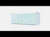 HEMNES Daybed frame with 3 drawers Free low-poly 3D model_1