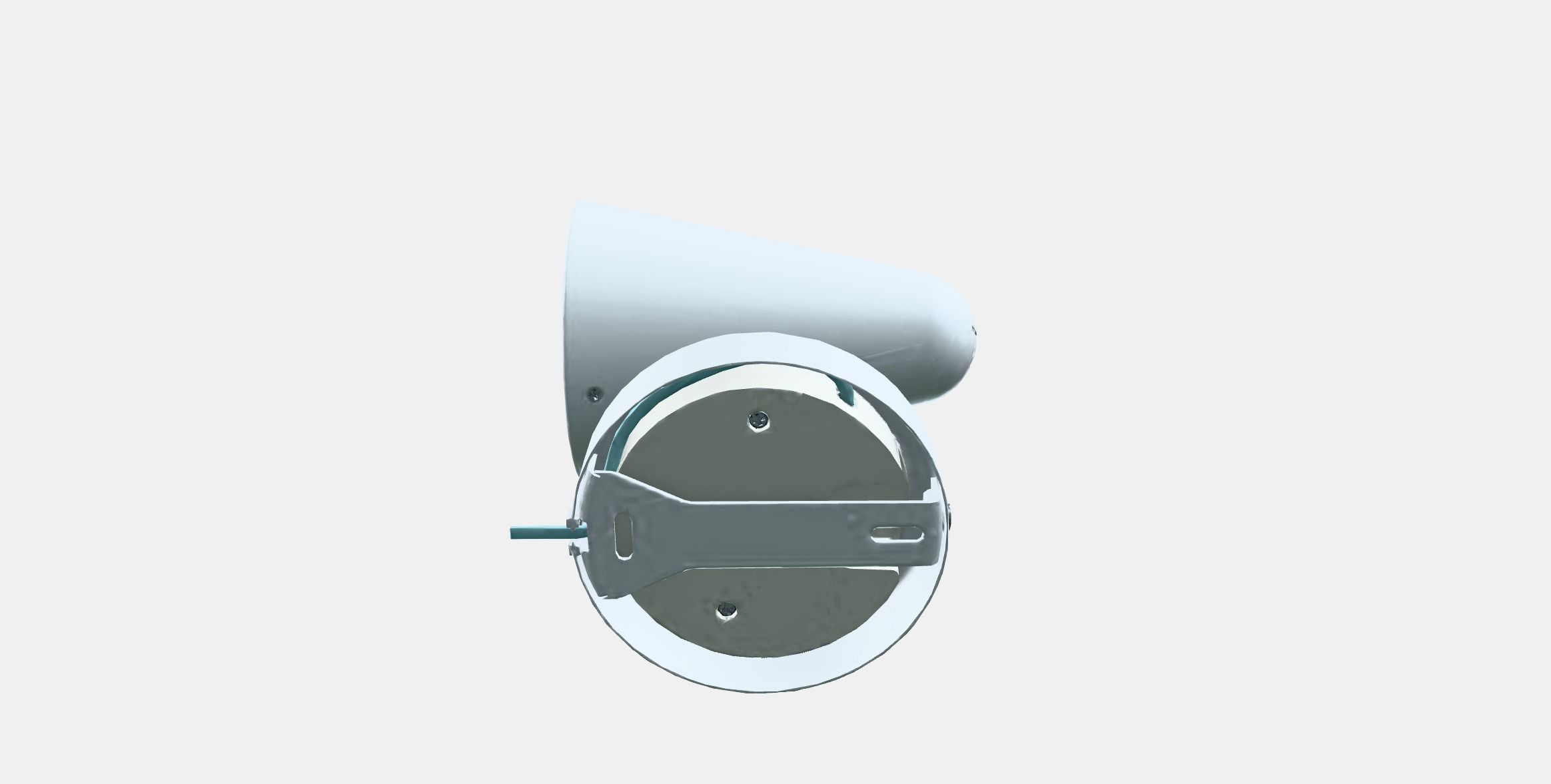 FUBBLA LED wall lamp Low-poly 3D model_7