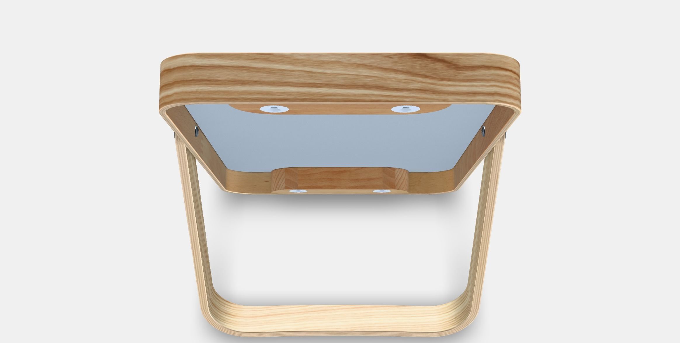 IKORNNES Table mirror Low-poly 3D model_6