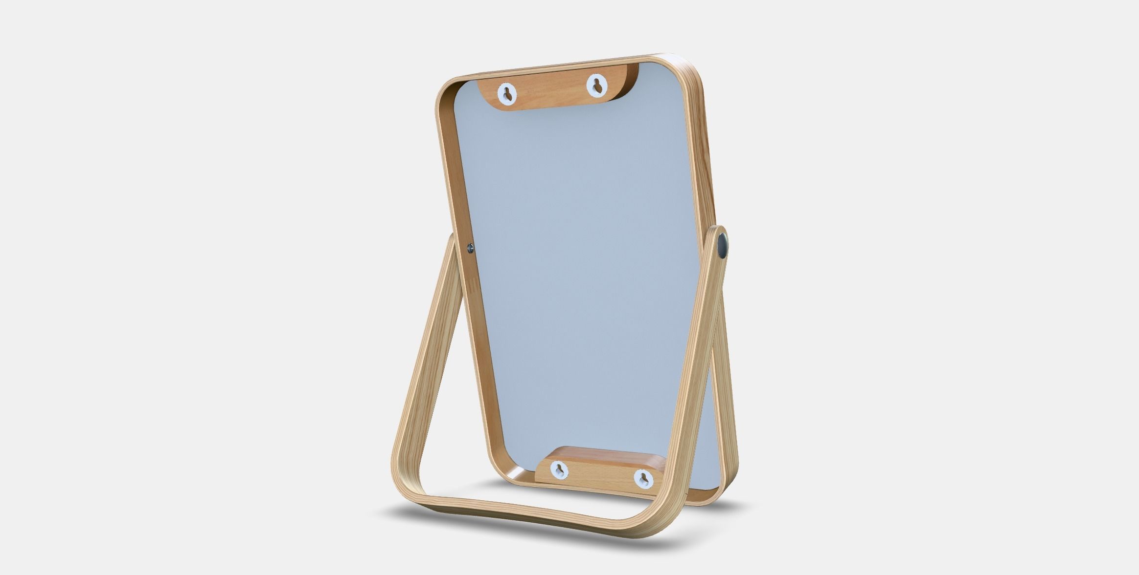 IKORNNES Table mirror Low-poly 3D model_8