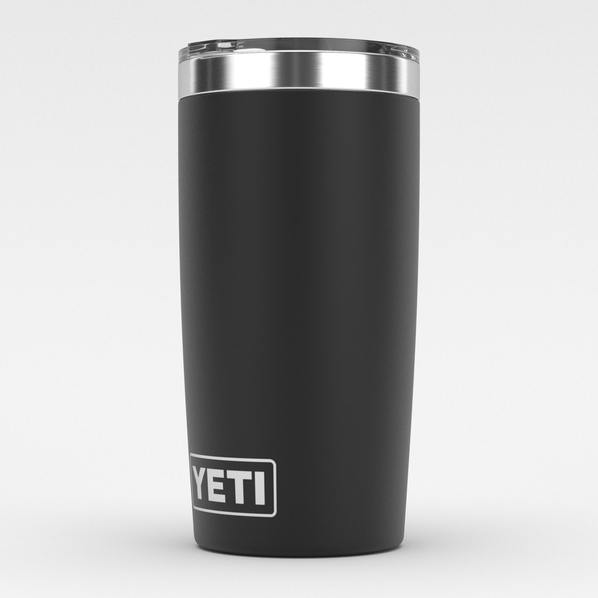 yeti rambler 10 oz black  3D model_9
