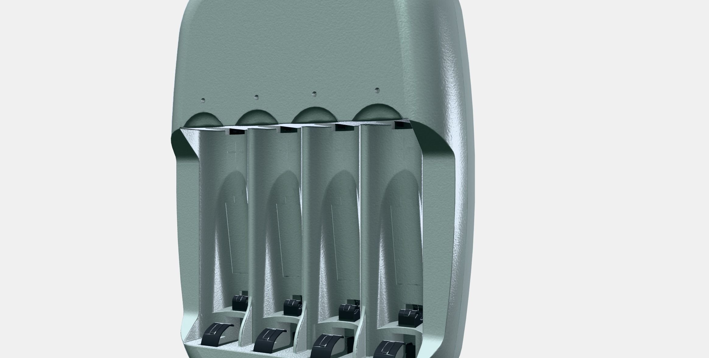 STENKOL Battery charger Low-poly 3D model_11