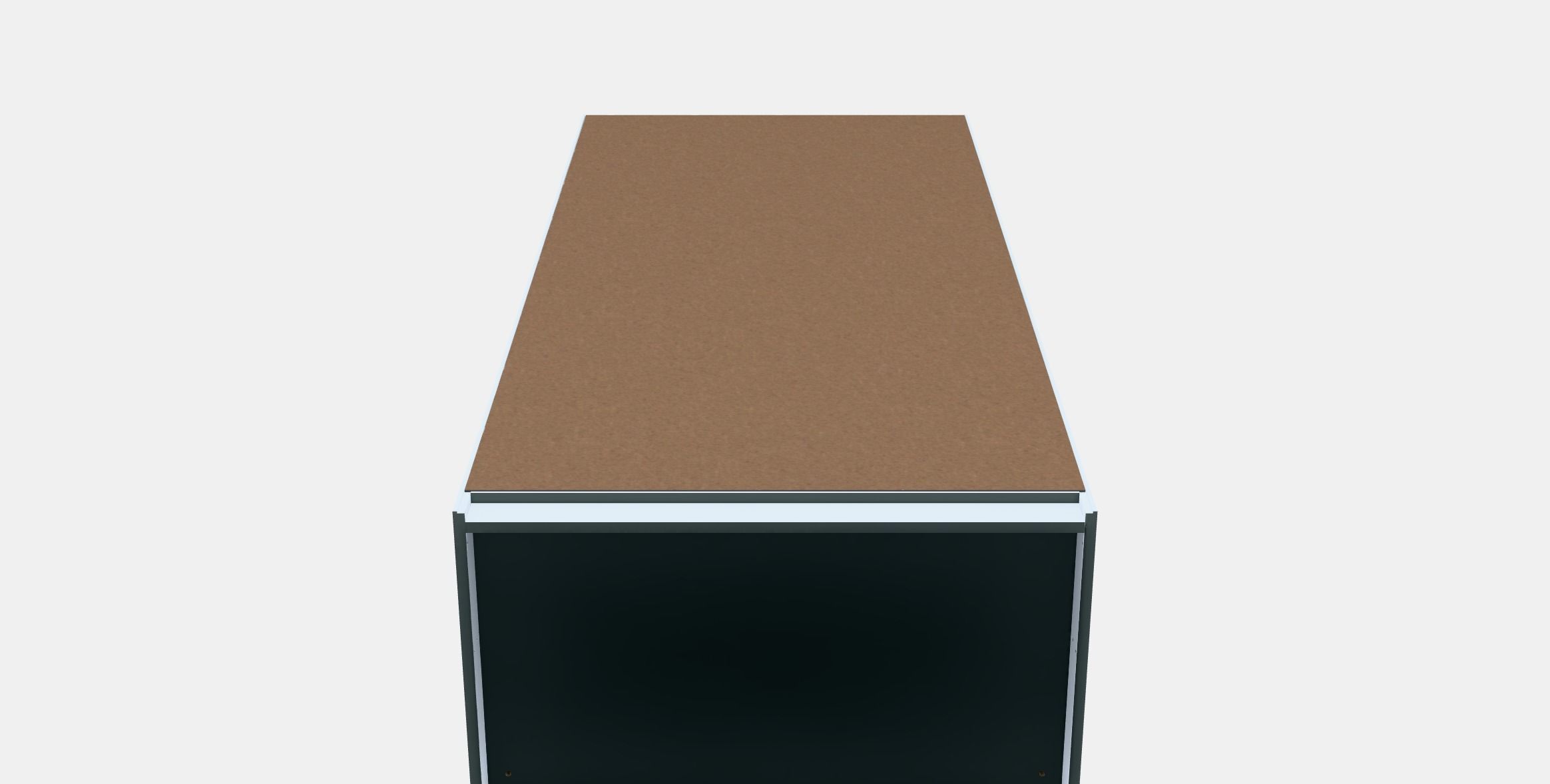 PAX Wardrobe frame Low-poly 3D model_9