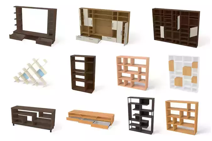 Furniture Models Collection 3D model