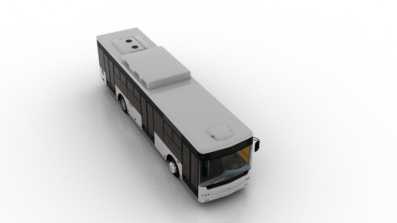 Bus Bogdan A70522 3D model_8