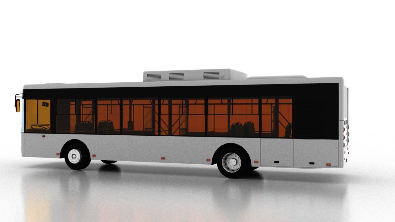 Bus Bogdan A70522 3D model_3