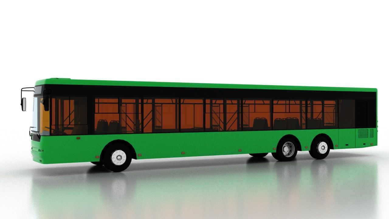 Bus Bogdan A80111 3D model_2