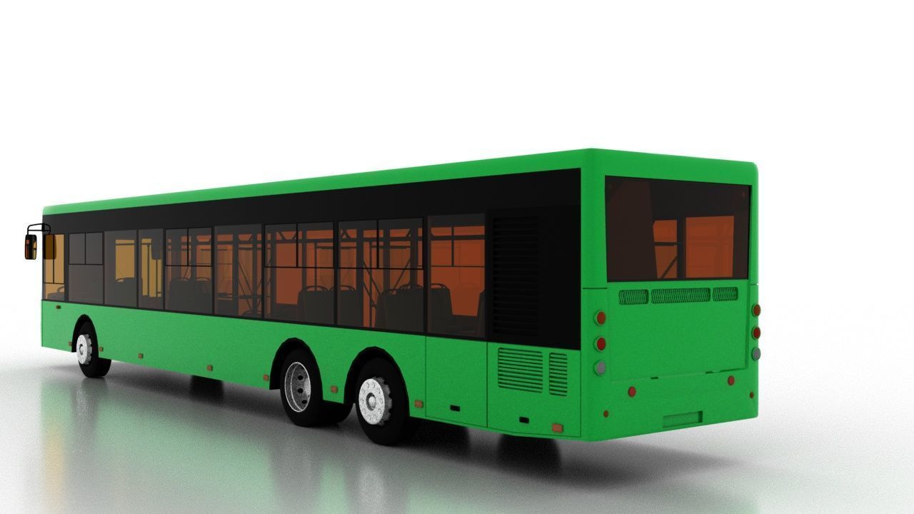 Bus Bogdan A80111 3D model_4