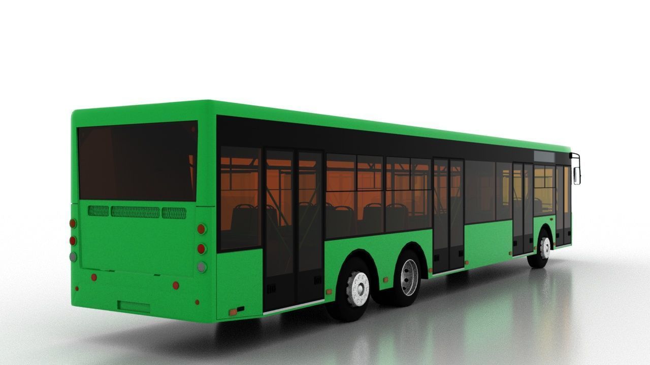 Bus Bogdan A80111 3D model_5