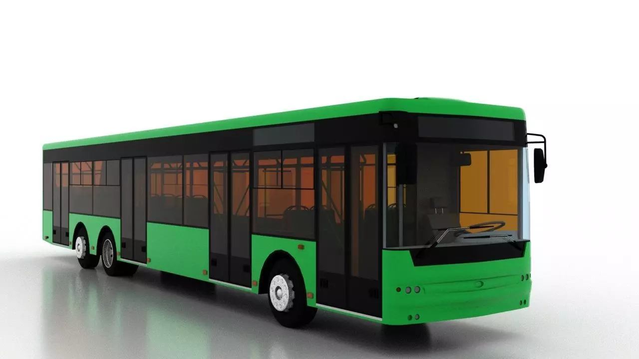 Bus Bogdan A80111 3D model_0