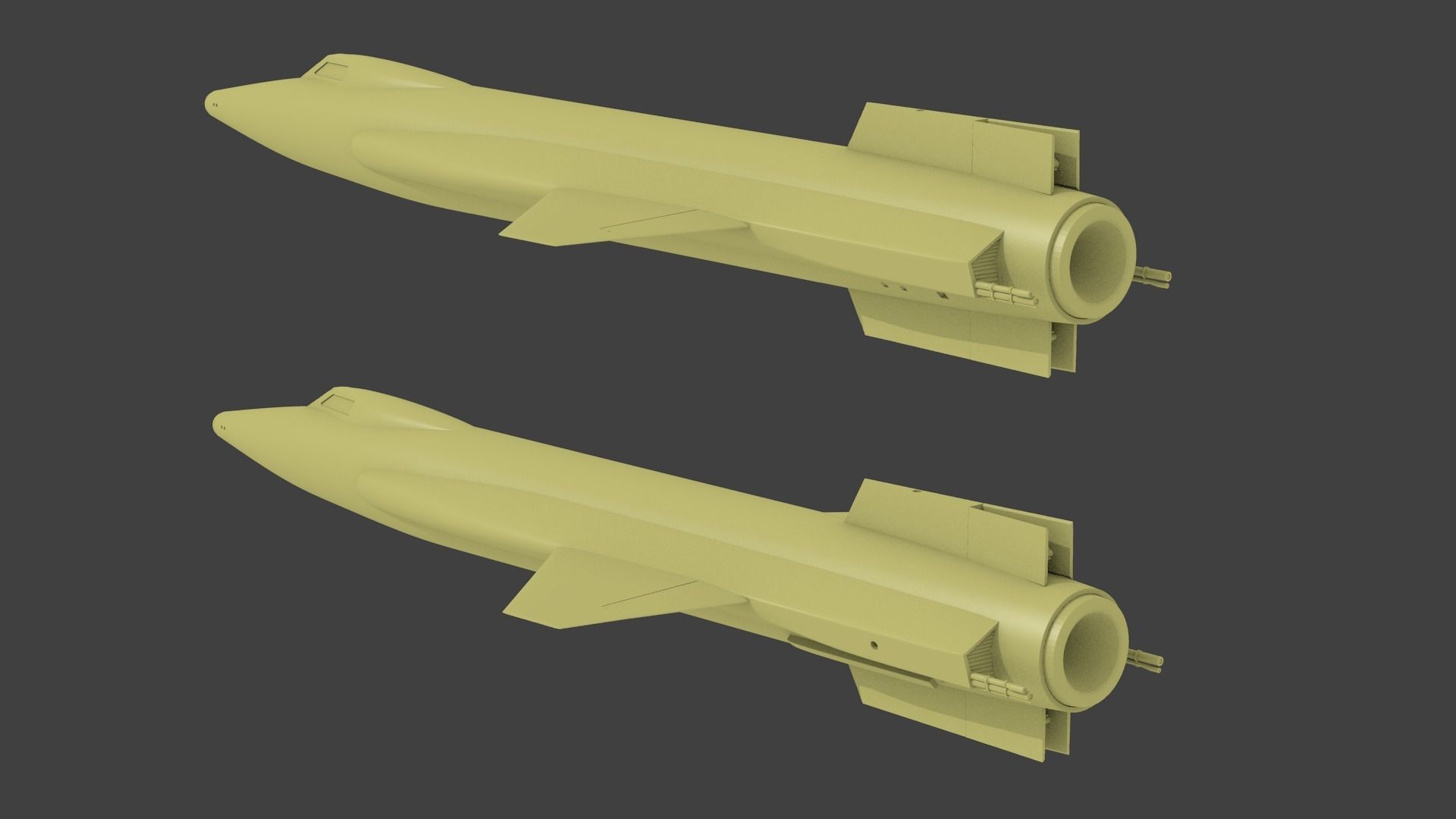 North American X-15 3D print model_8