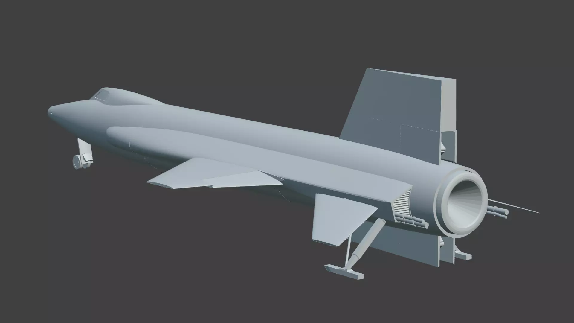 North American X-15 3D print model_0