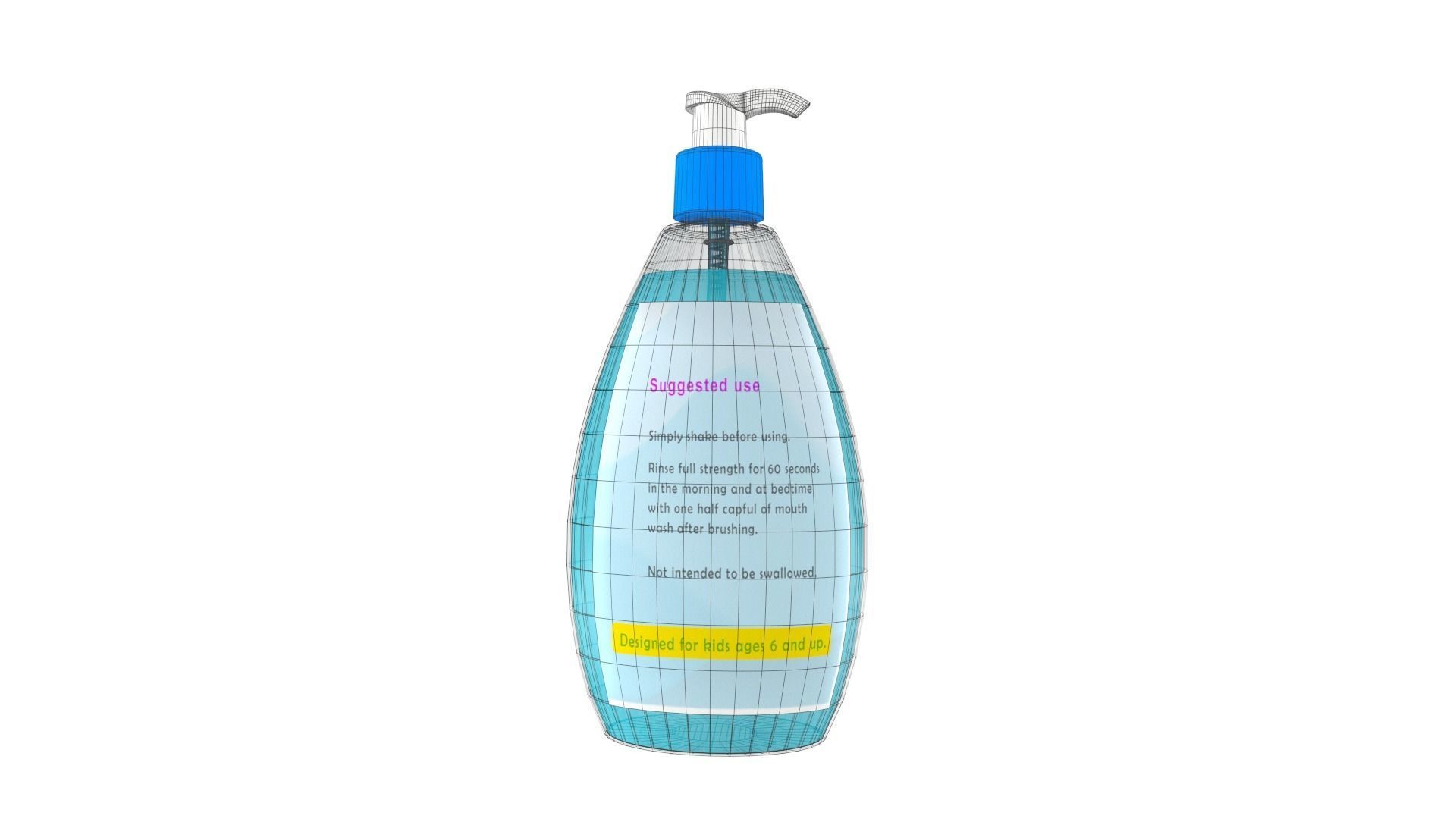 Mouthwash 3D model_9