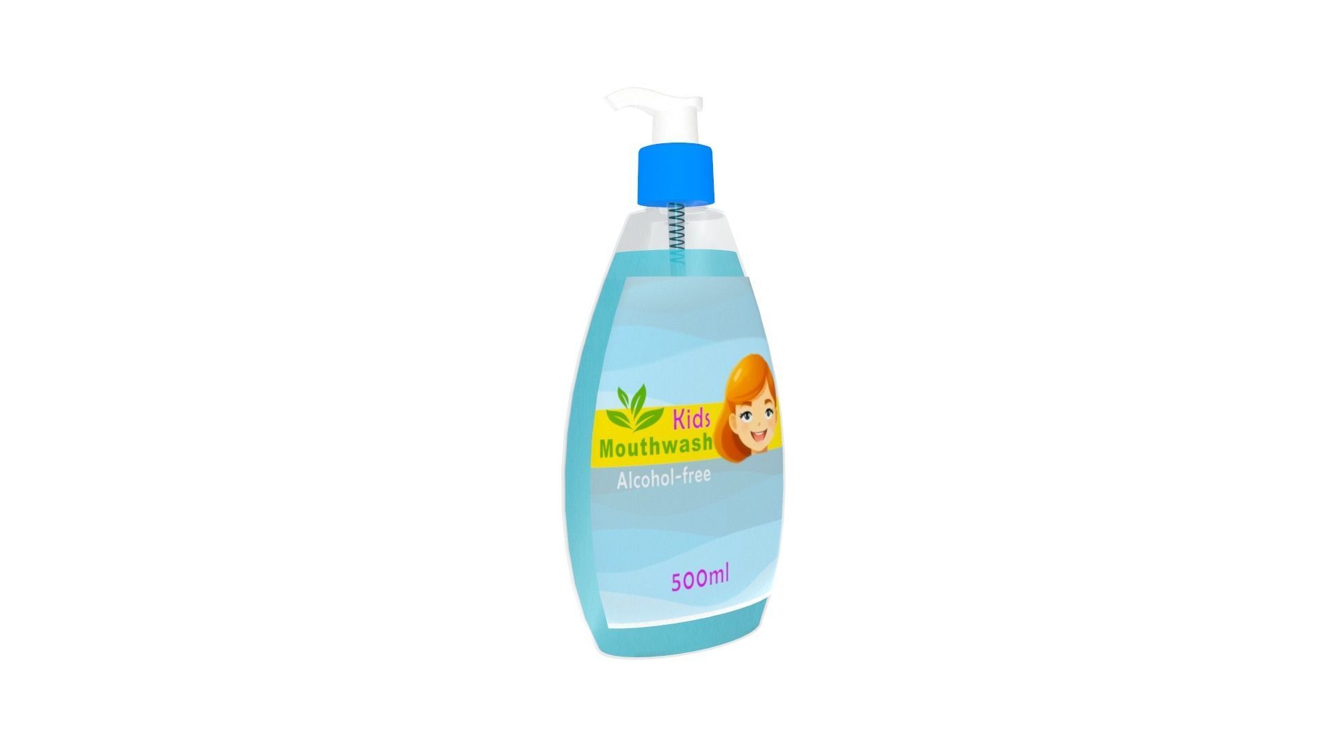 Mouthwash 3D model_4