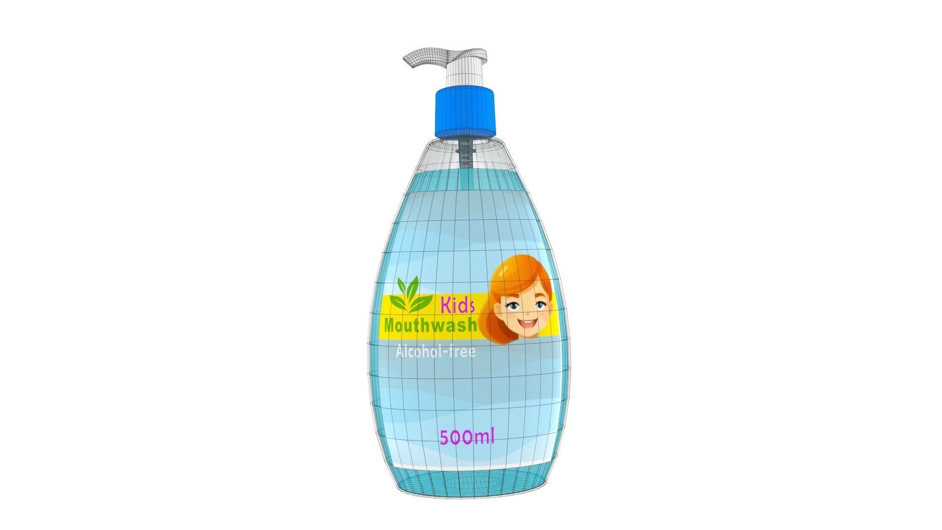 Mouthwash 3D model_8