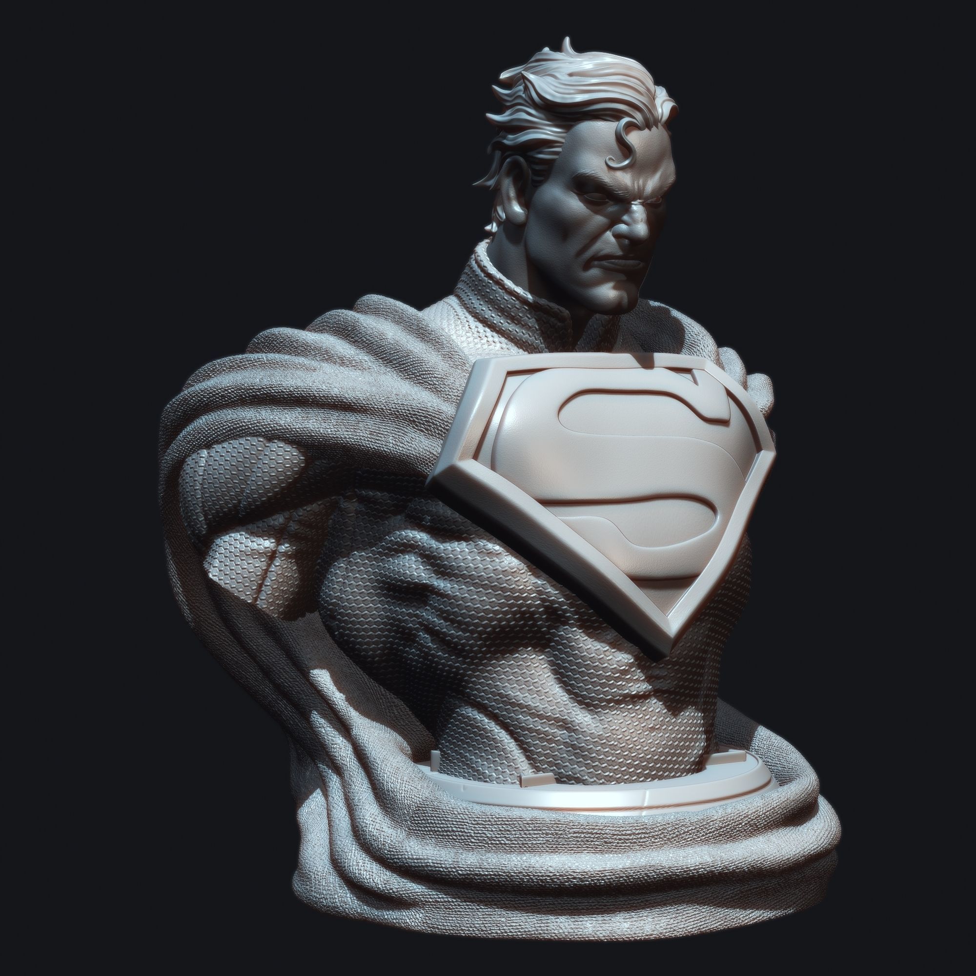 Superman kills Joker 3D print model_20
