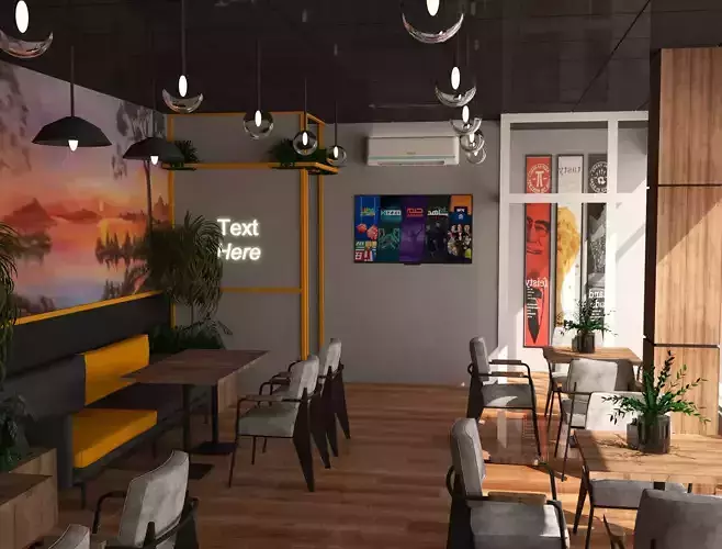 design restaurant by omar mohammed