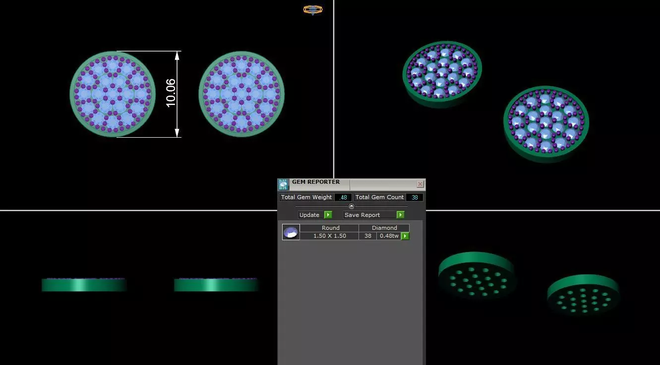 Earing   3D print model_0