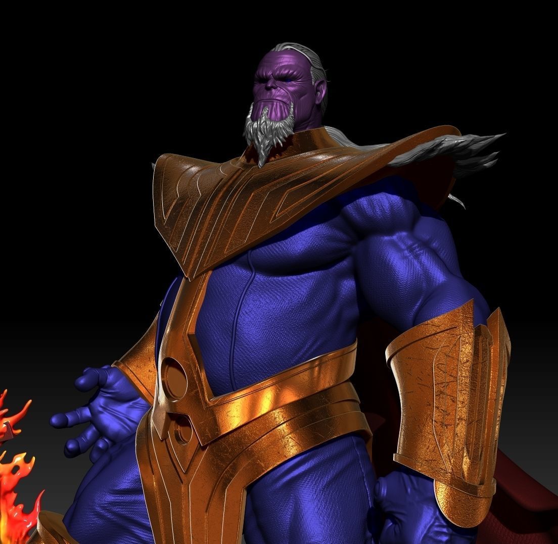King Thanos 3D print model_1