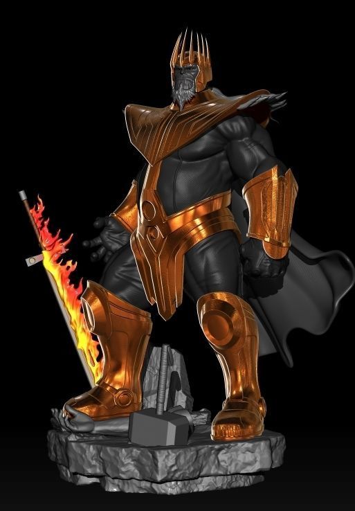King Thanos 3D print model_6