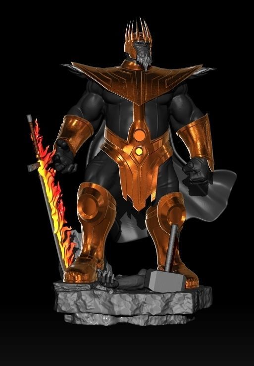 King Thanos 3D print model_7