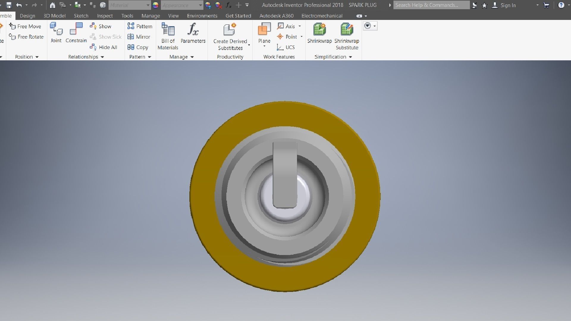 SPARK PLUG 3d model 3D model_5