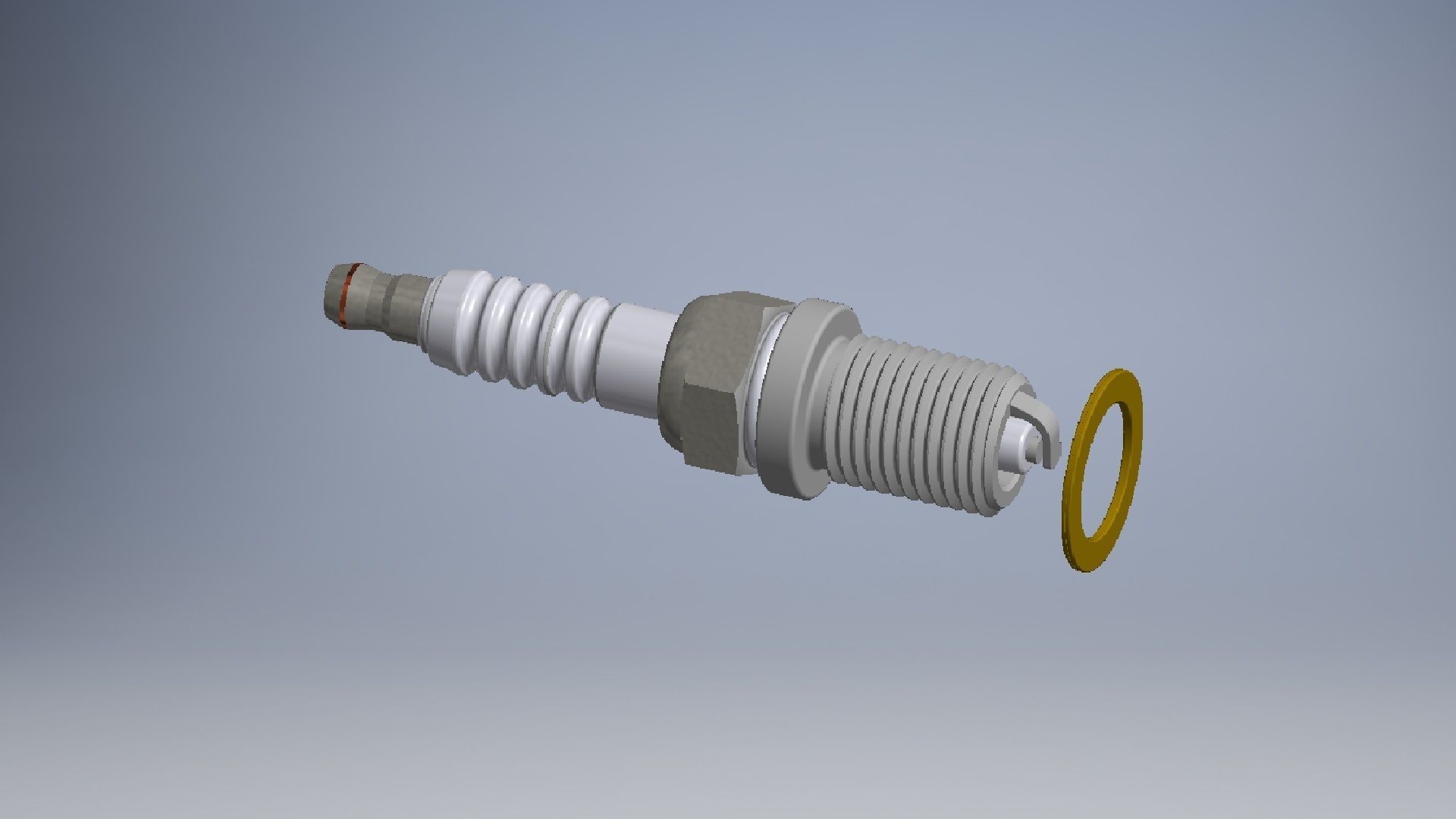SPARK PLUG 3d model 3D model_6