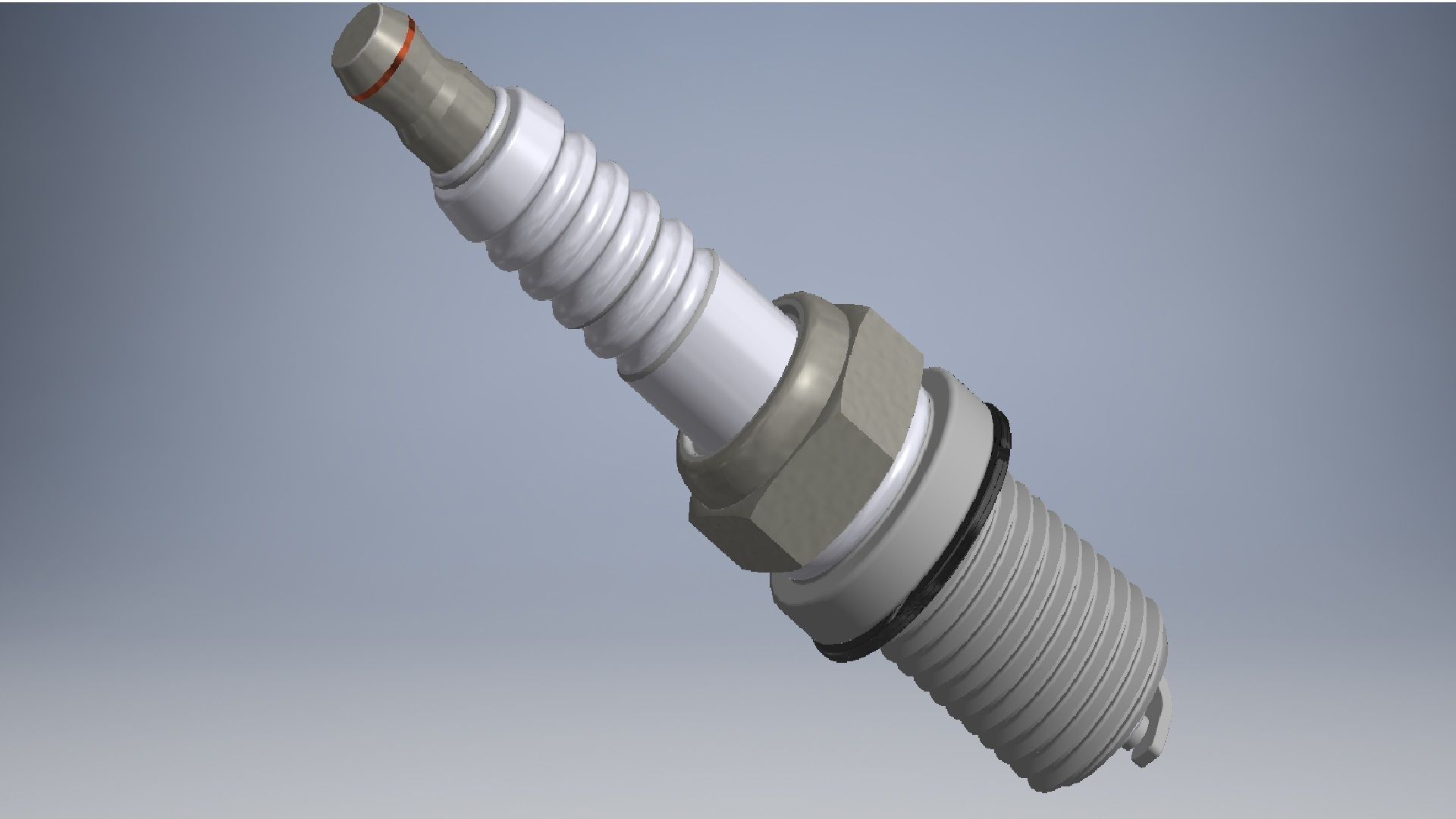 SPARK PLUG 3d model 3D model_8