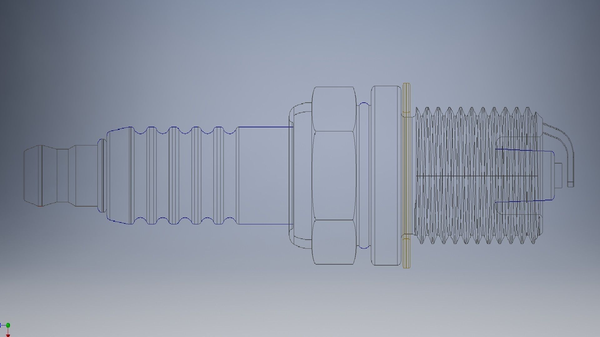 SPARK PLUG 3d model 3D model_10