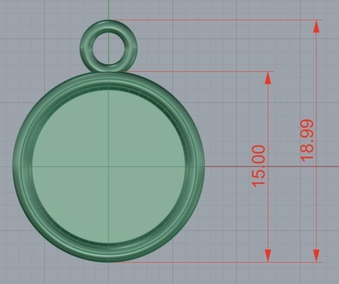 Gemini Pendant 2 3D print model_12