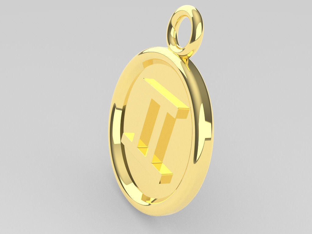 Gemini Pendant 2 3D print model_3