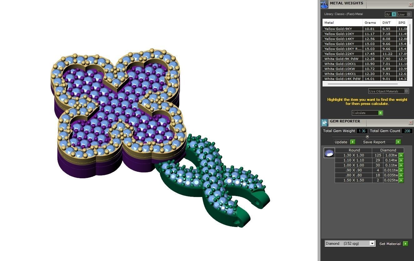 Custom Cathedral Cross Bracelet w Infinity Link Bracelet Link  3D print model_14