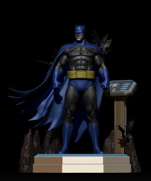 Batman Hush - Jim Lee style 3D print model_8