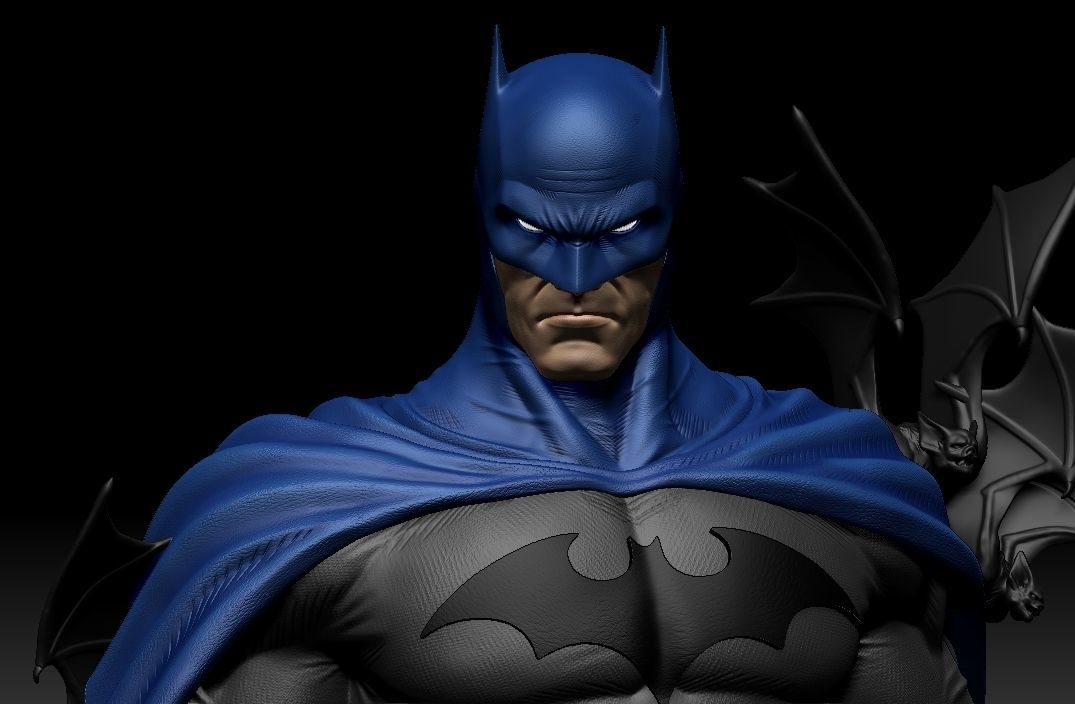 Batman Hush - Jim Lee style 3D print model_3