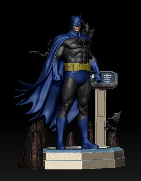 Batman Hush - Jim Lee style 3D print model_7