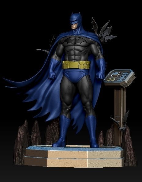 Batman Hush - Jim Lee style 3D print model_6