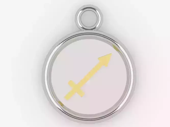 Sagittarius Pendant 2