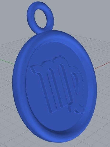 Vigrgo Pendant 2 3D print model_11