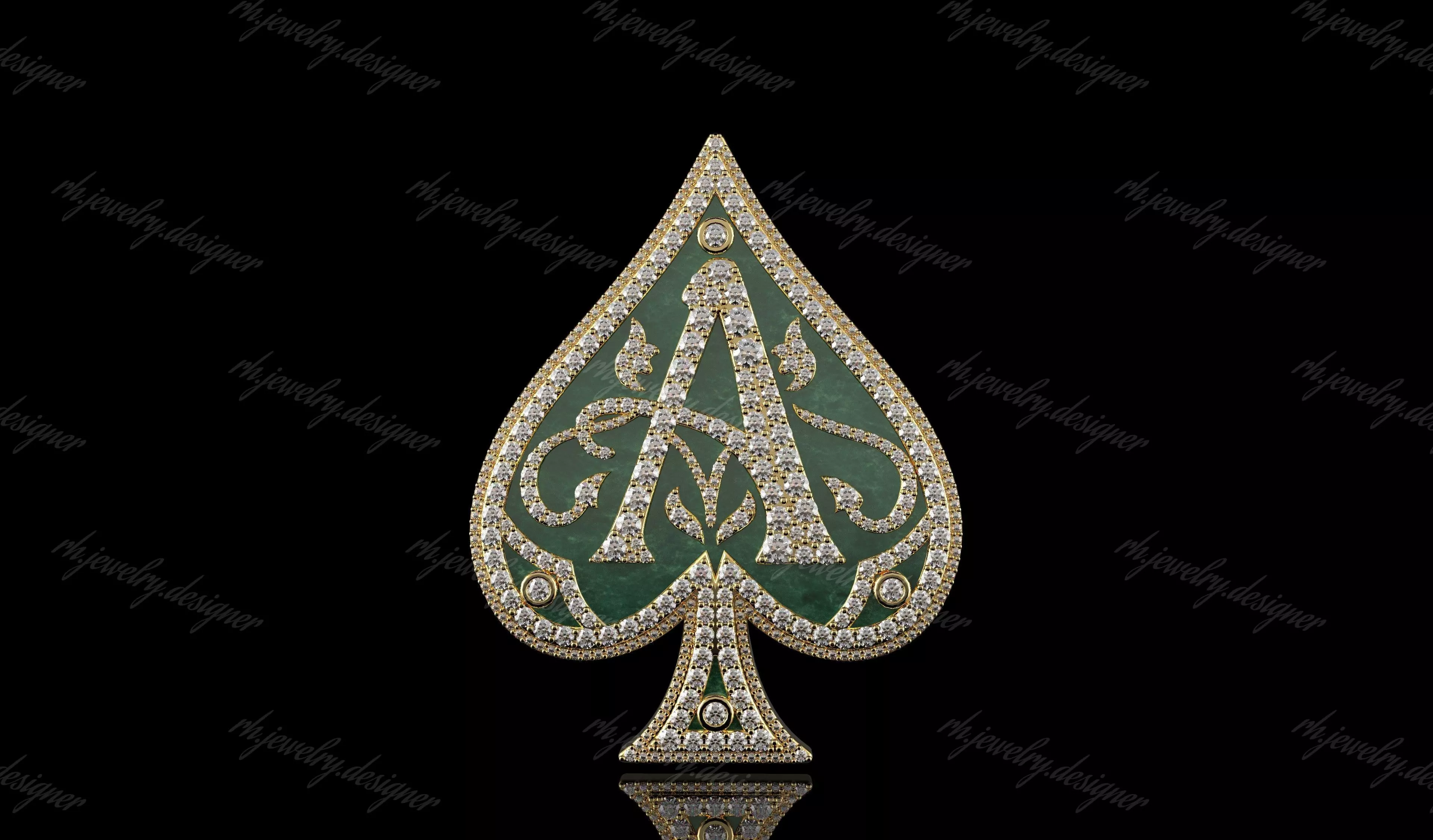 Gold N1161 3D print model_0