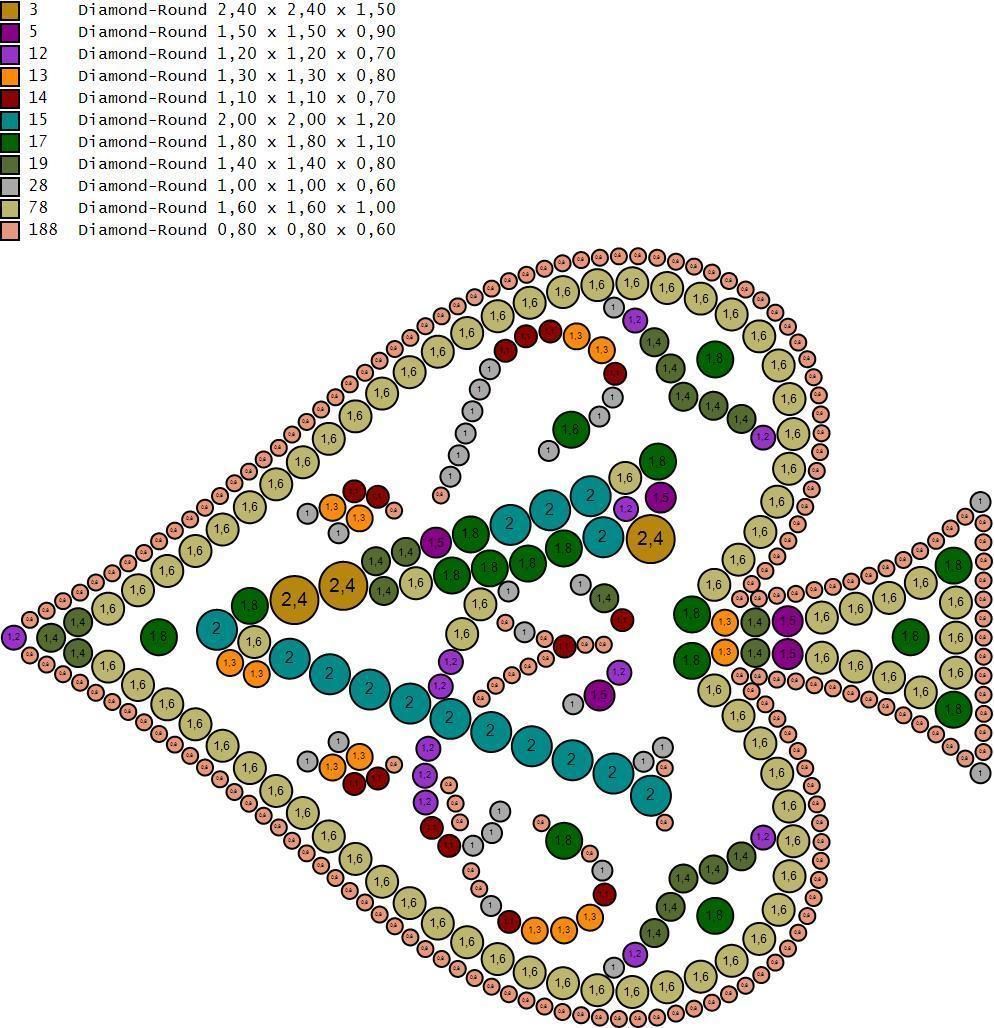 Gold N1161 3D print model_8