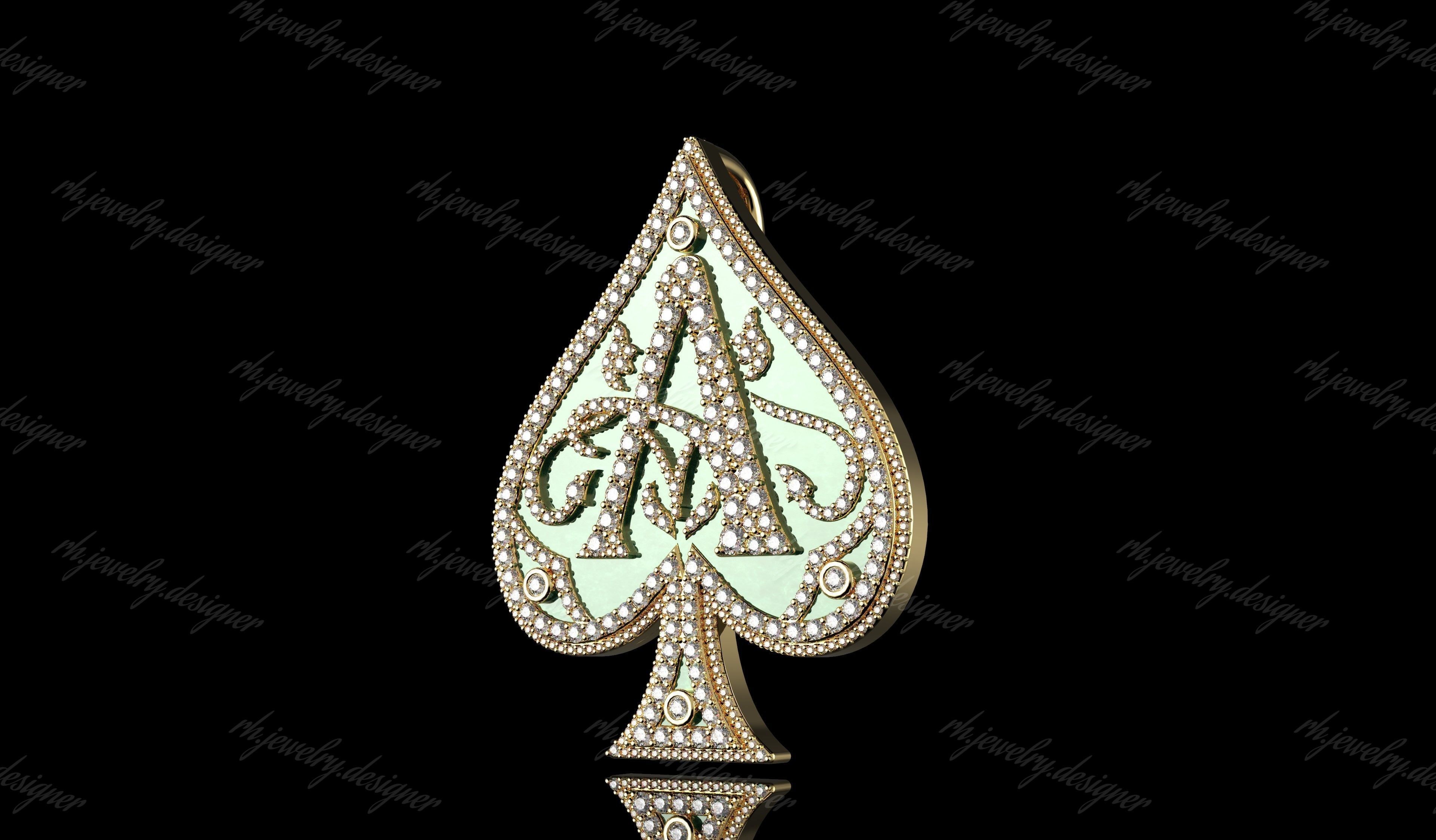 Gold N1161 3D print model_1