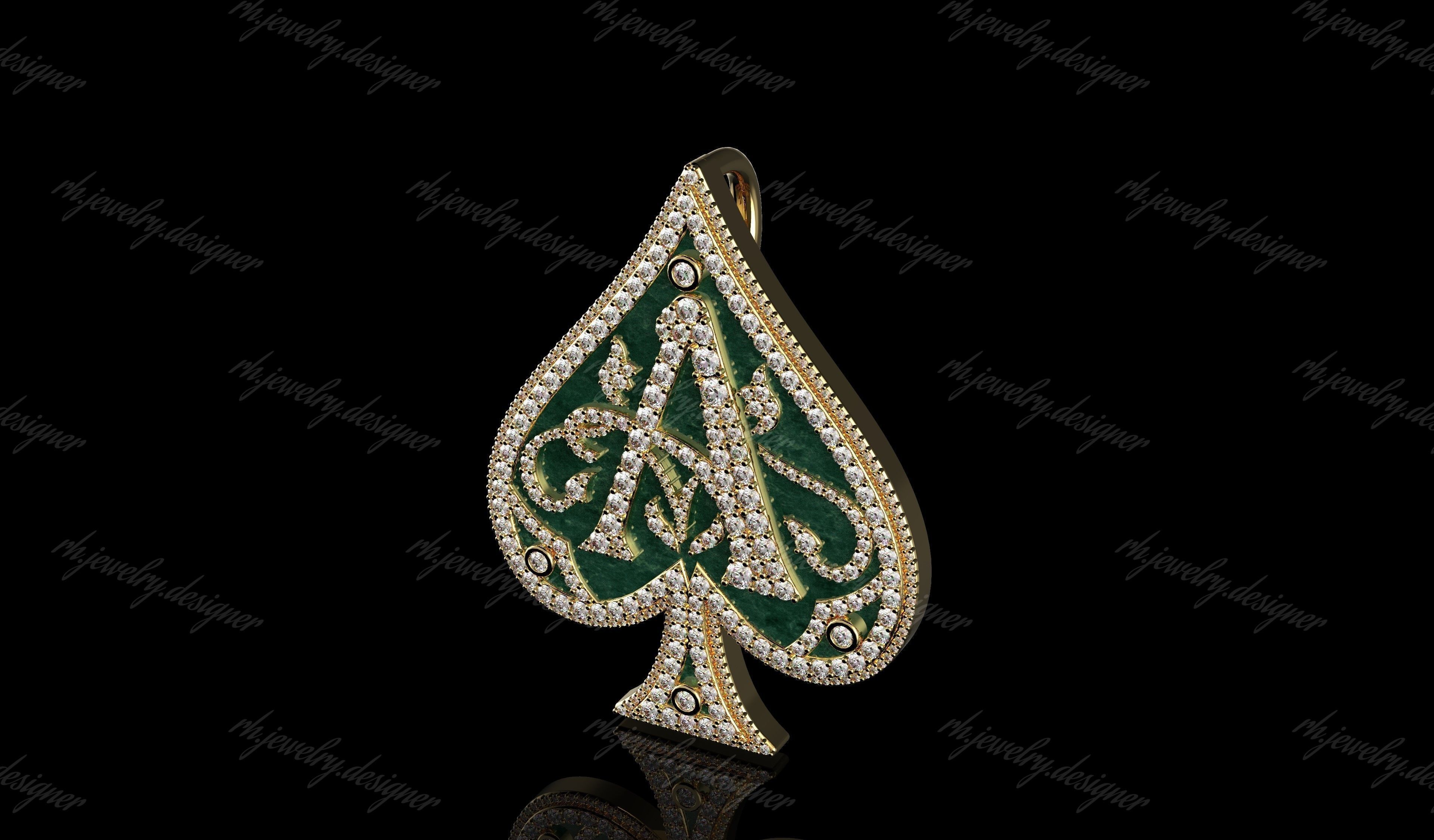 Gold N1161 3D print model_4