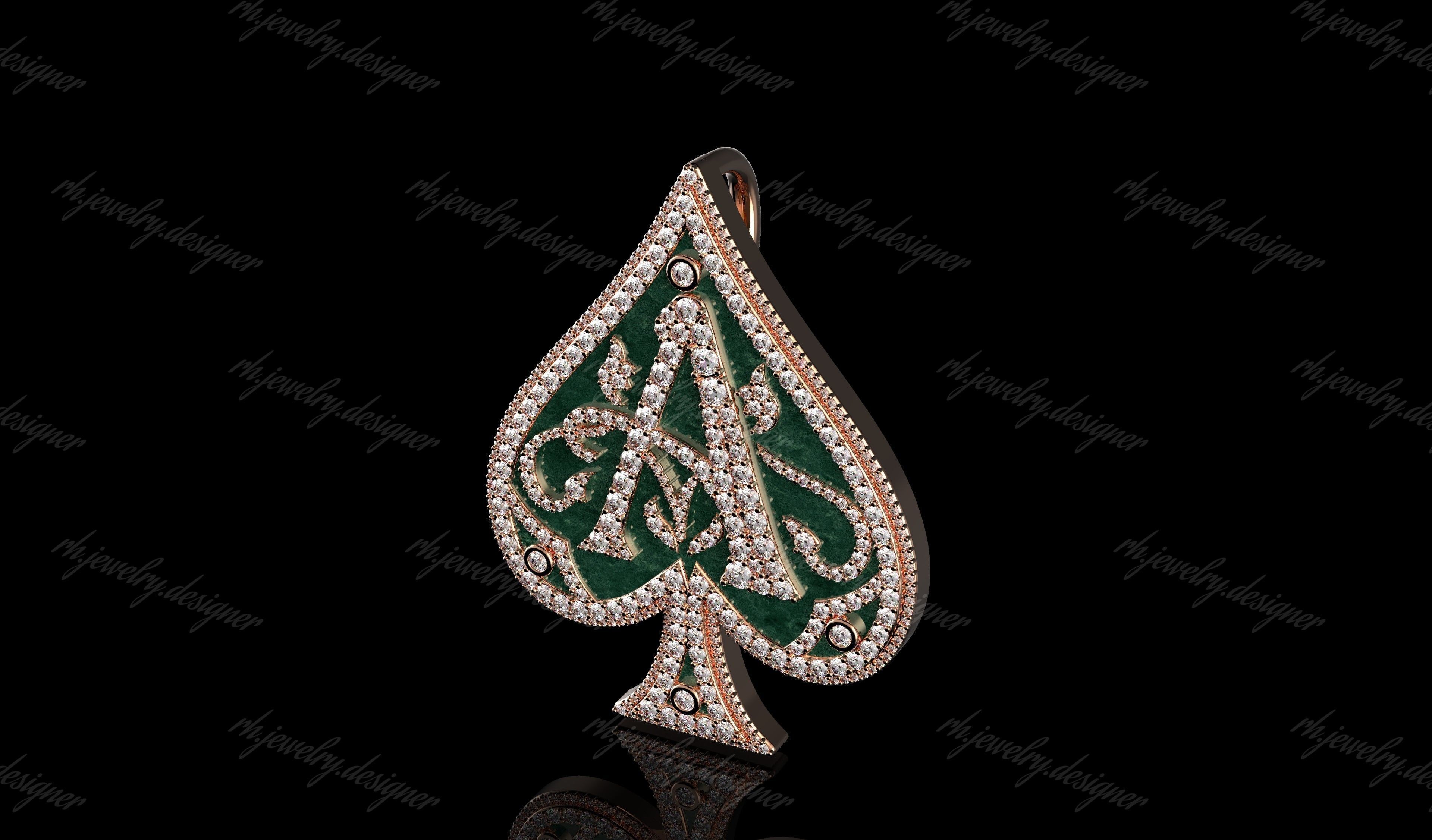 Gold N1161 3D print model_5