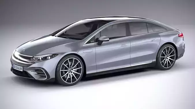 Mercedes-Benz EQS 2025 3D model